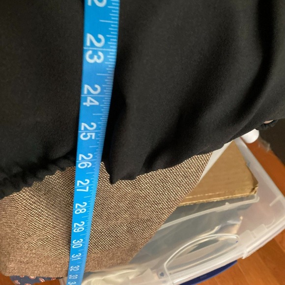 NWT Lane Bryant Top Womens Sz 14 16 Petite Black Studded Slit Sleeve Popover - Picture 9 of 9